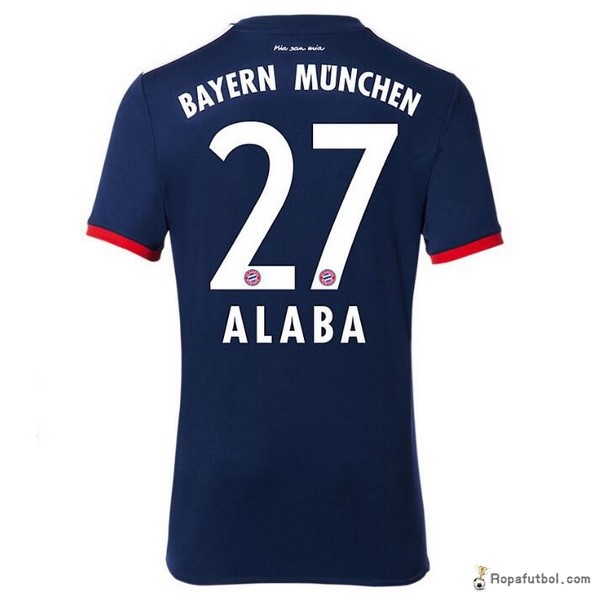 Camiseta Bayern de Múnich Replica Segunda Ropa Alaba 2017/18